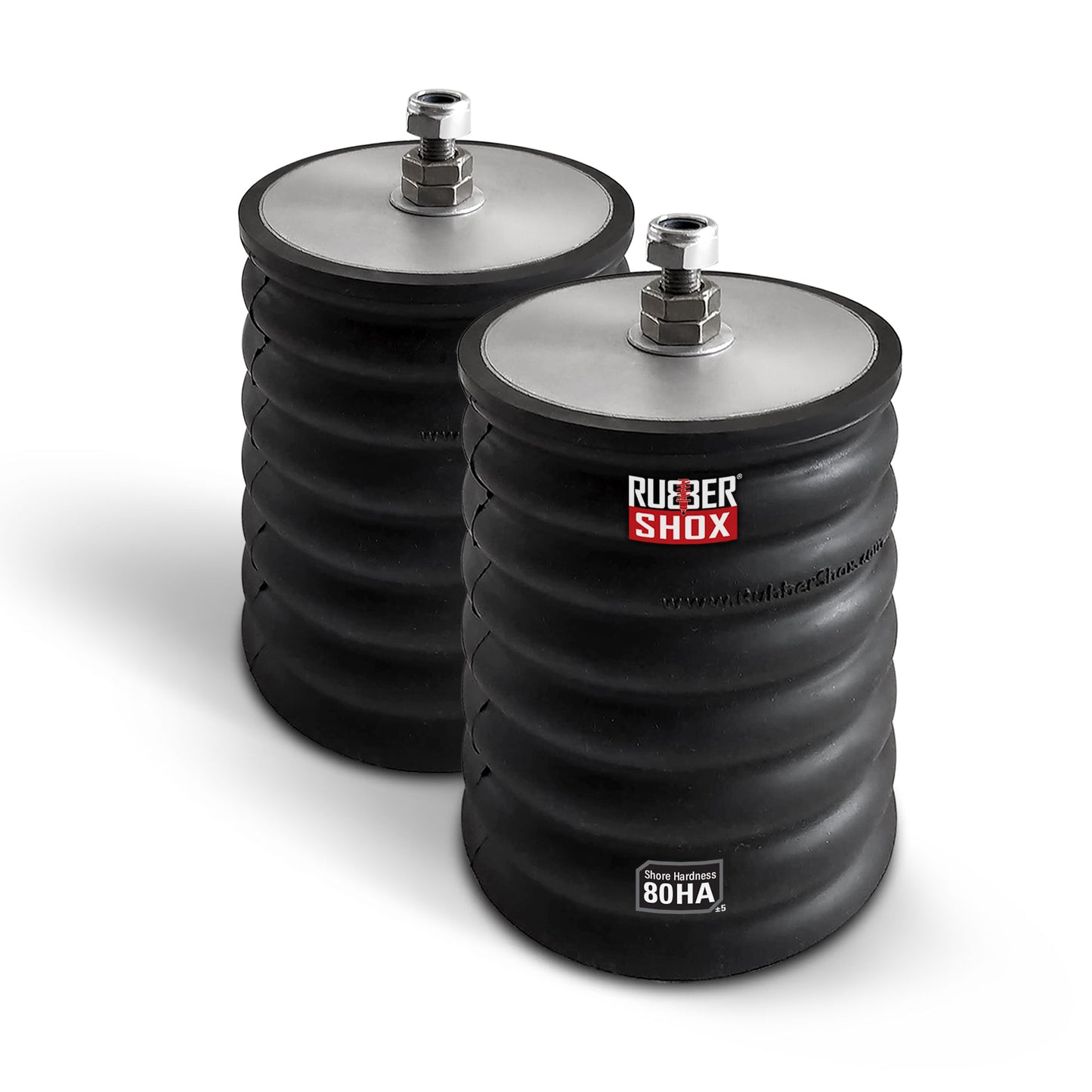 Universal Rubber Bump Stops - For Truck or Recreational Vehicle (RV) front/Rear Suspension System